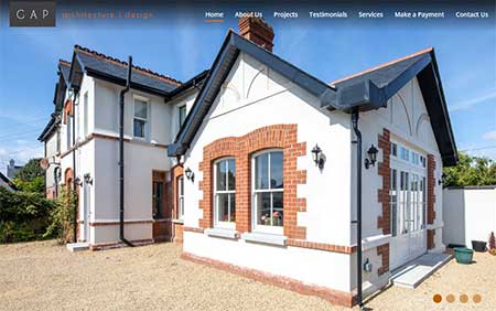 Web Design Case Study: GAP Architects Dublin